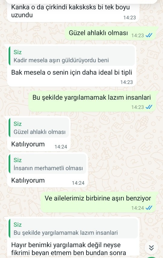 Konuştuğum kişinin fotoğrafını attım ve arkadaşımın tepkisi... Art niyet aramalı mıyım?