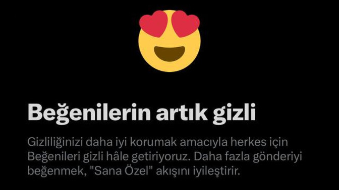 X'te beğeniler görülmeyecek! Artık stalk yapacağınız kişinin beğendiği tweetleri göremeyeceksiniz. Stalkerlar ne yapacak?