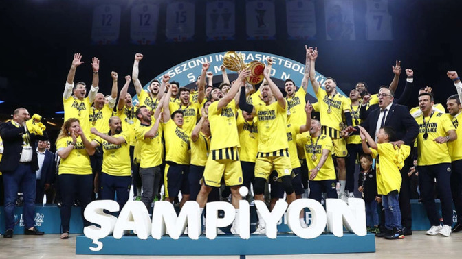 Fenerbahçe Beko, Basketbol Süper Lig şampiyonu oldu! Tebrikler hazır mı?