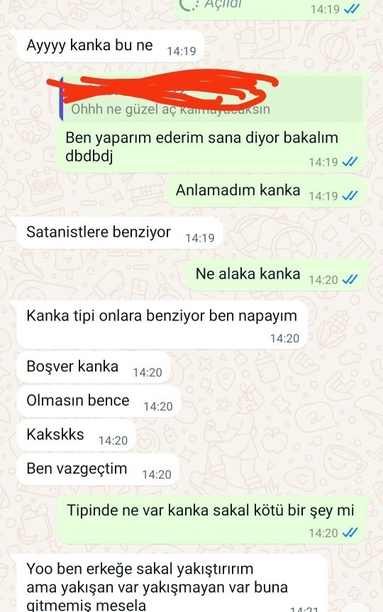 Bu şekilde söylemesi saçma değil mi?