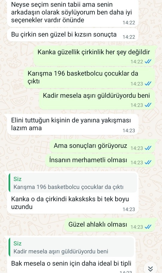 Bu şekilde söylemesi saçma değil mi?