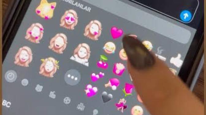 En son attığın emoji bana olan sevgini belirliyomuş. En son hangi emojiyi attın?