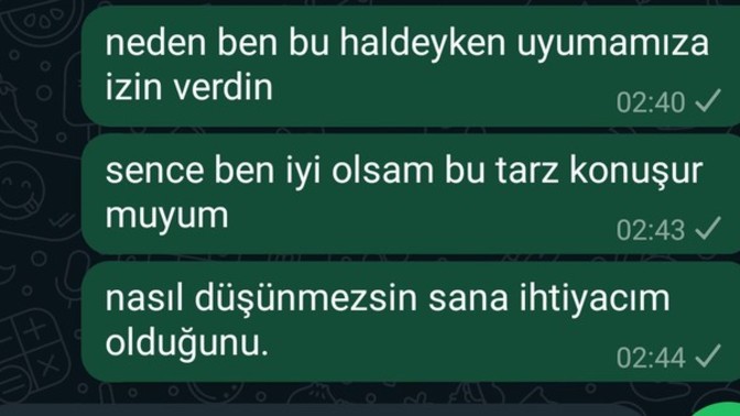 Sizce düşünmek mi istemedi?