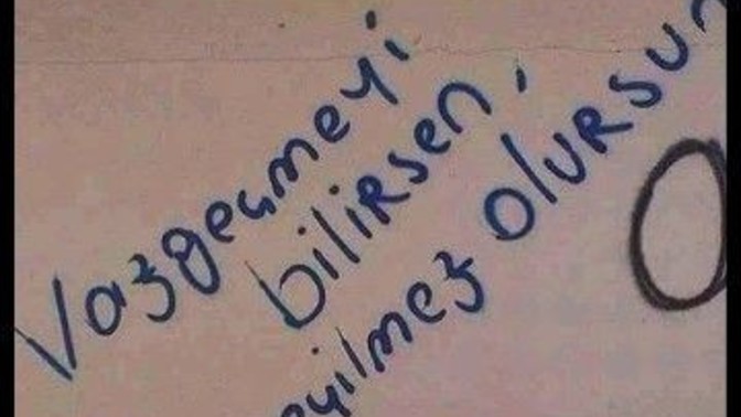 Vazgeçmeyi biliyormuyuz?