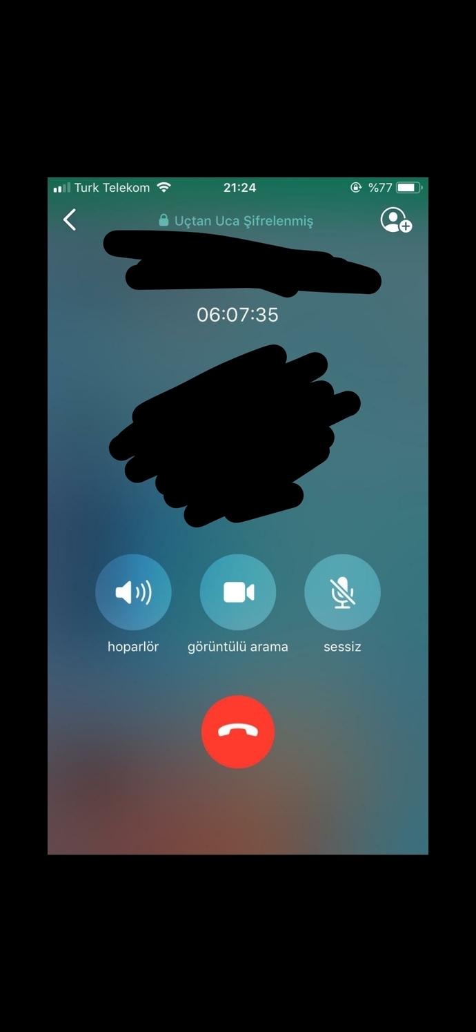Telefon ile en uzun kiminle nekadar konustunuz?