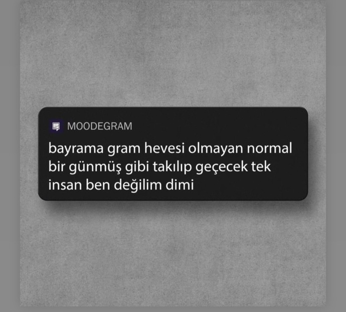 Bayram ihtiyarlarla, çocuklara mi bayram sadece, siz bayramdan bir şey anlıyor musunuz?