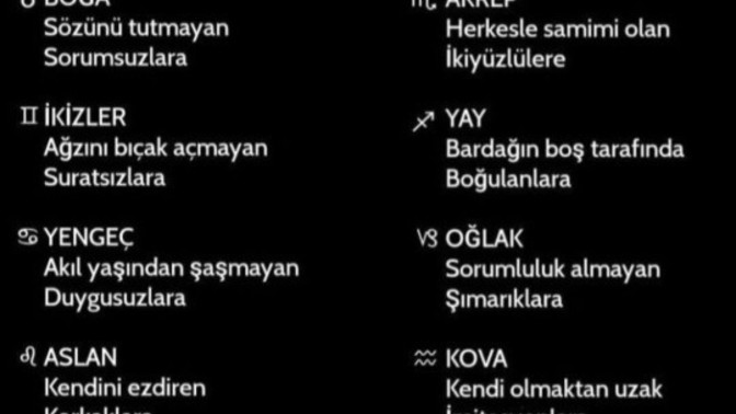 Hangi burç kime sinir olur 😂?