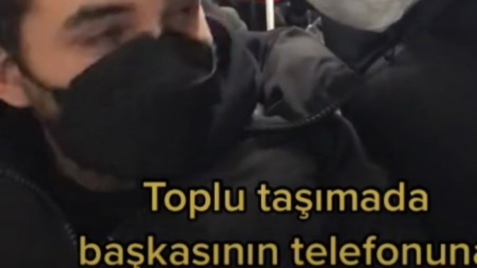 Toplu taşımada göz ucuyla veya görgüsüz gibi telefonunuza bankalara buradan neler söylemek istersiniz?