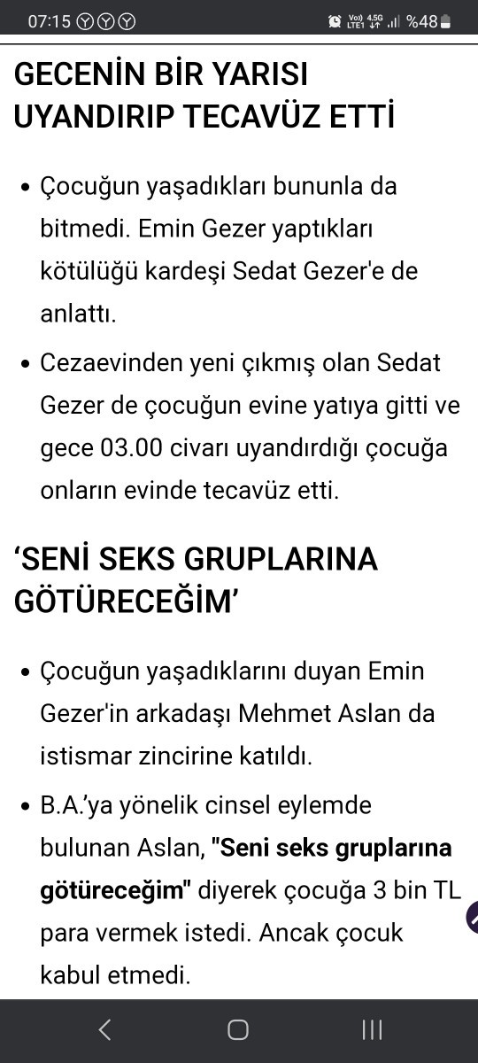 13 yaşındaki çocuk kahvede tecavuze uğradı yorumları bekliyorum?