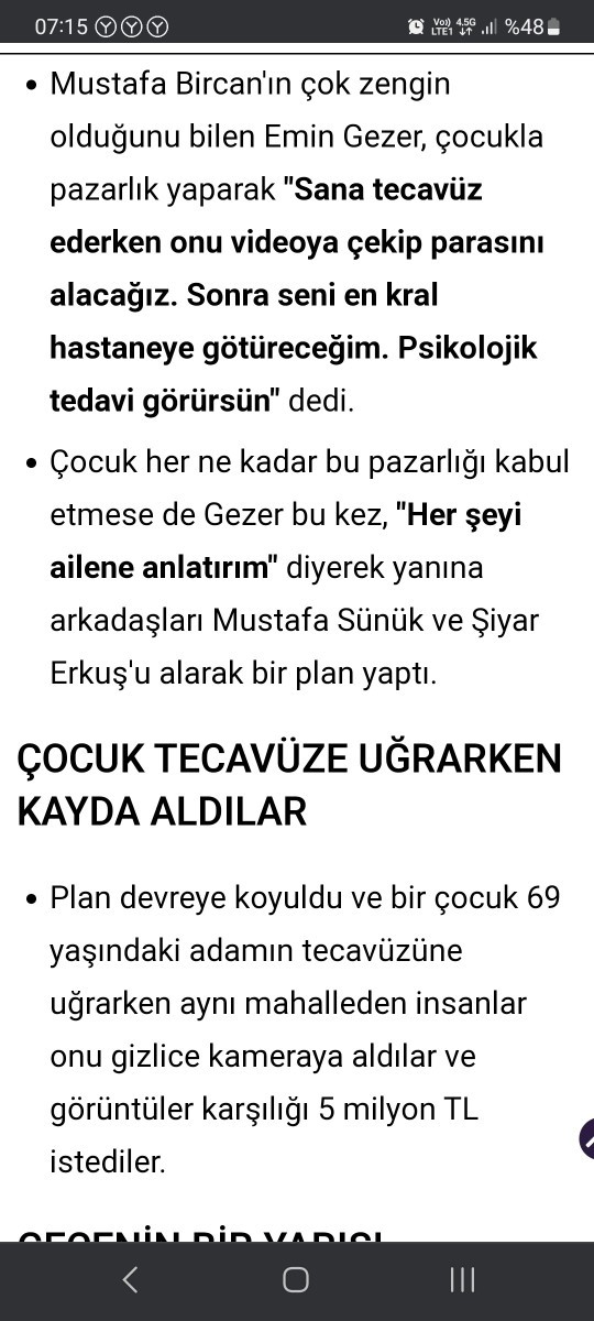 13 yaşındaki çocuk kahvede tecavuze uğradı yorumları bekliyorum?
