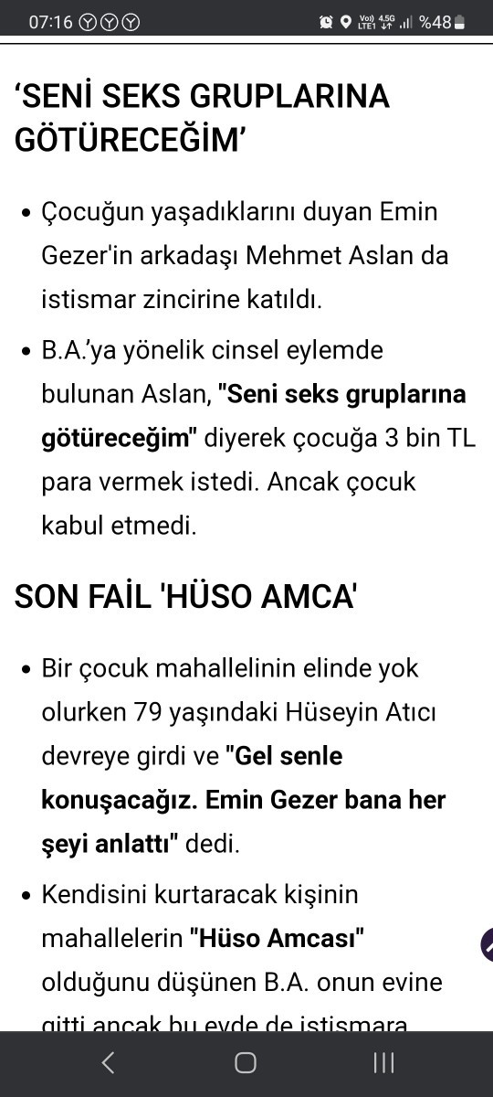 13 yaşındaki çocuk kahvede tecavuze uğradı yorumları bekliyorum?