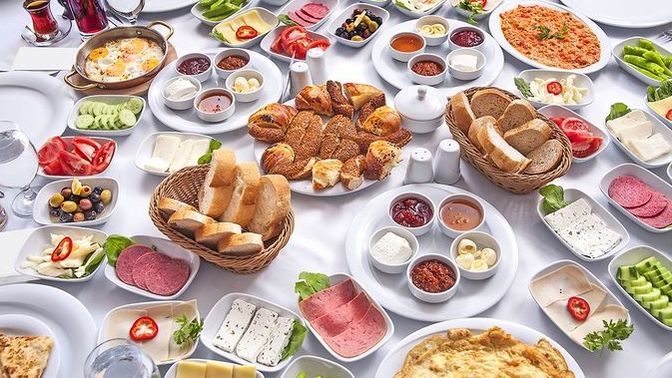Kendime hafif bir kahvaltı hazırladım nasıl olmuş?