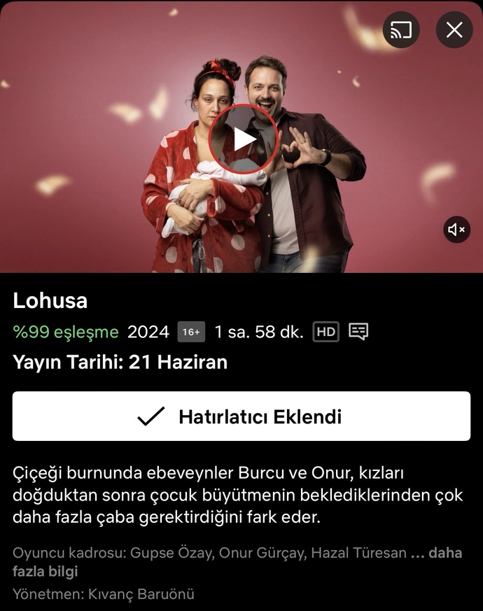 Lohusa filmini izleyecek misiniz?
