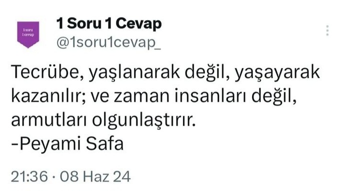 Siz armut musunuz?