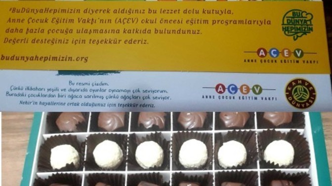 İş yerinde veya dışardan gelen bayram çikolatası aldınız mı?