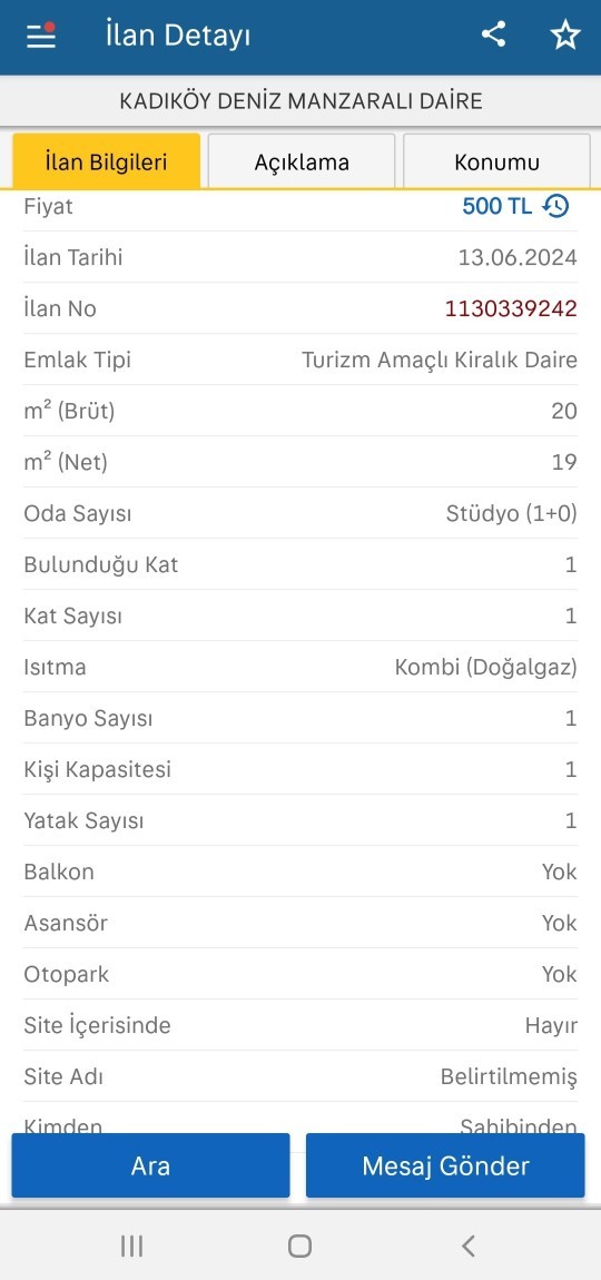 Arkadaşlar çok ucuz kiralık daire buldum nasıl?