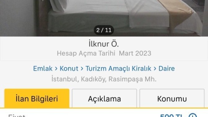 Arkadaşlar çok ucuz kiralık daire buldum nasıl?
