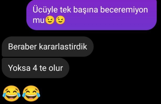 Dördüncü kişi ben miyim?