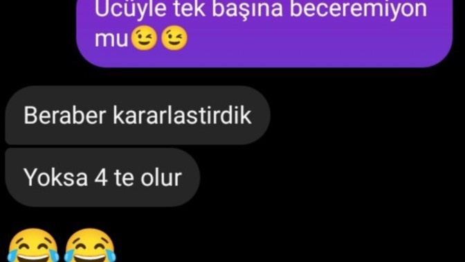 Dördüncü kişi ben miyim?