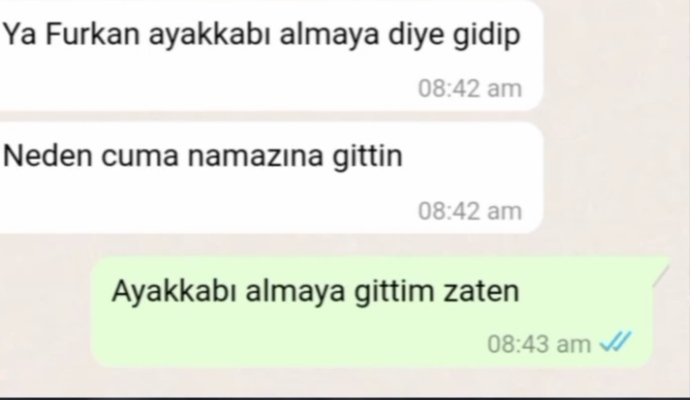 Sizin cuma geliriniz ne kadar🤣🤣🤣🤣🤣 sevapları diyorum 😂?