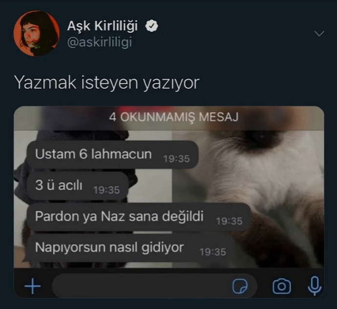 Birine yazmak için bahaneye ihtiyaç duyar mısınız?