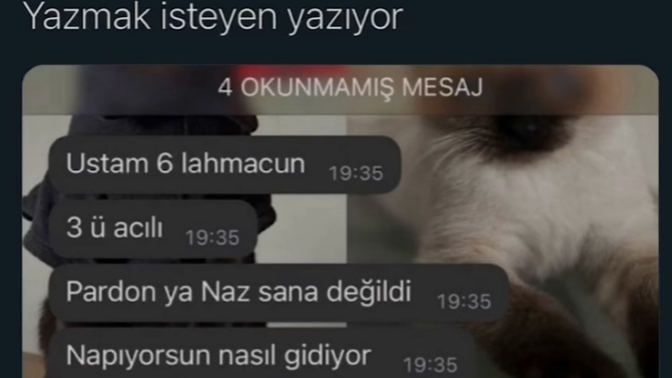 Birine yazmak için bahaneye ihtiyaç duyar mısınız?