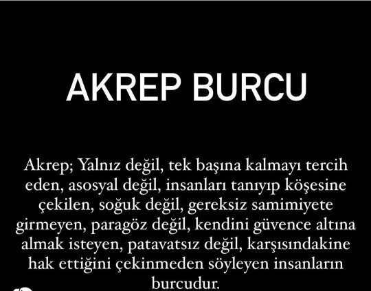 Sizce Akrep burcu olan insanlar nasıl biri?