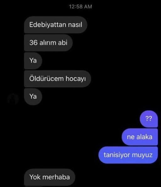Sizinle konuşmak isteyen biri size nasıl yaklaşmalı?