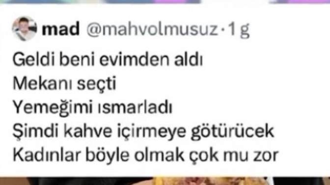 Kadınlar böyle olmak çok mu zor 🤔?