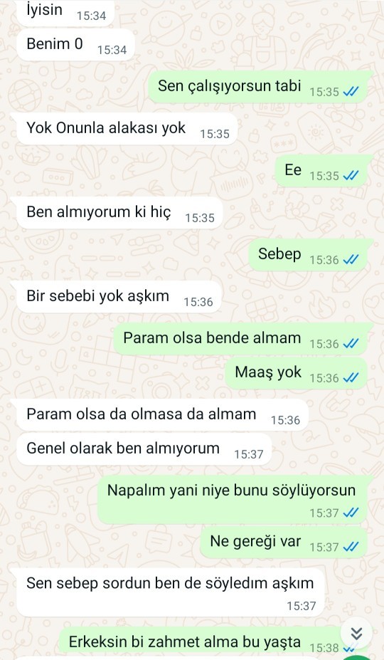 Sevgilim bayram harçlığı yollayıp para muhabbeti yaptı. Parayı geri göndereyim mi?