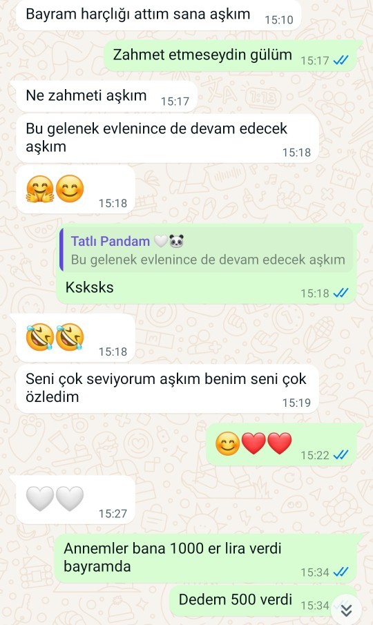 Sevgilim bayram harçlığı yollayıp para muhabbeti yaptı. Parayı geri göndereyim mi?