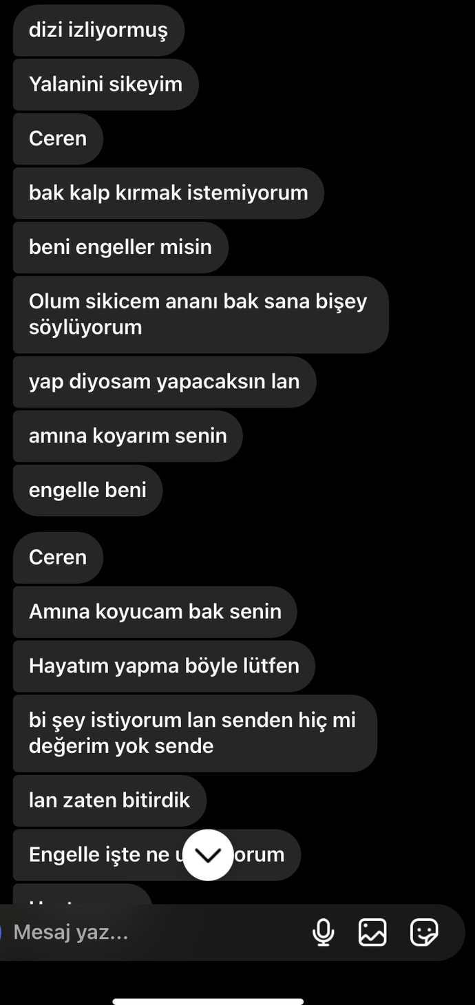 Sevgilim her kızdığında böyle yapıyor sizce ayrılmalı mıyım?