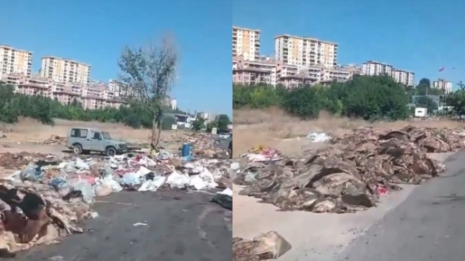 Gaziantepte kurbanlarını kestiren vatandaşlar, hayvan derilerinin tamamını yol kenarlarına atmış. Bunun cezası yok mu?