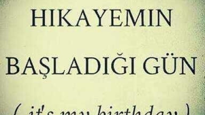 Hikayen hangi gün hangi tarihte başladı?