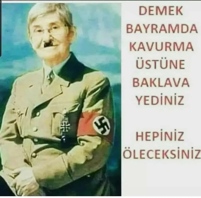 Moraliniz bozulsun biraz🤣🤣hep sizi güldürecek değiliz ya, yediniz dimi yine yağlı etleri lüpür lüpür datlıları?