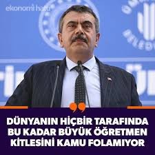 Yusuf Tekinin öğretmenler hakkında söyledikleri hakkında ne düşünüyorsunuz?
