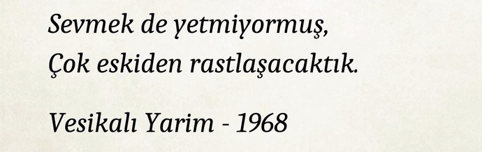 Aşkta en büyük yanılgı veya ironi nedir?