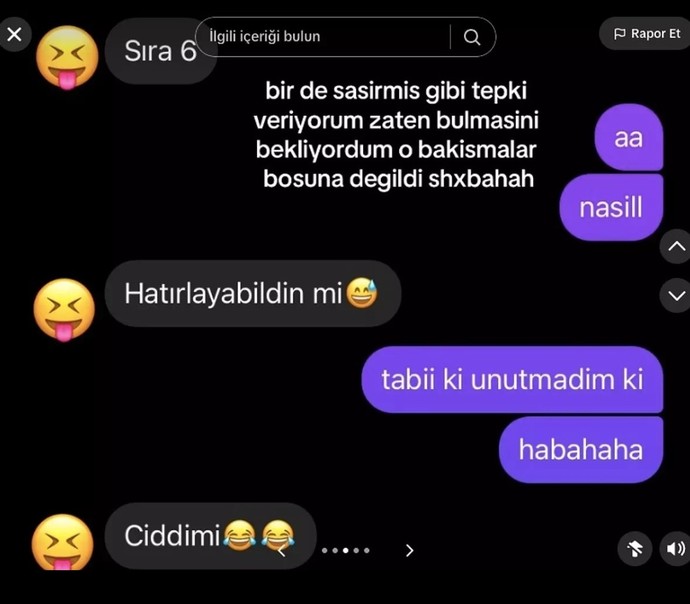 YKS Sınavından sonra böyle bi tacize maruz kaldınız mı ya da bu kız gibi yapan var mı?