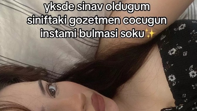 YKS Sınavından sonra böyle bi tacize maruz kaldınız mı ya da  bu kız gibi yapan var mı?