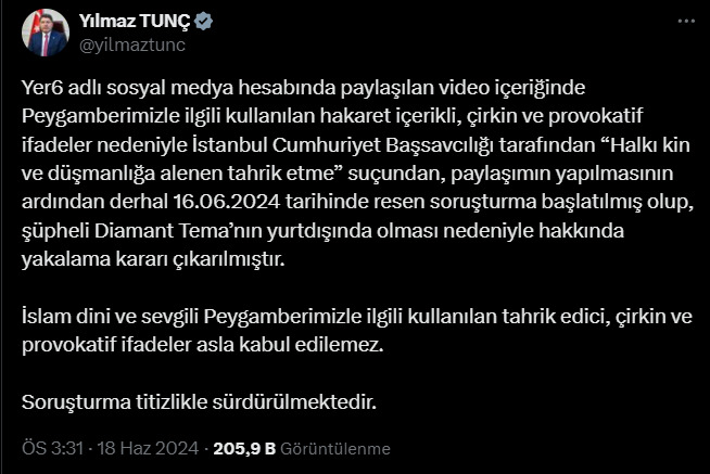Son Dakika: Diamond Tema Hakkında Yakalama Kararı Çıkartıldı, Ne Düşünüyorsunuz?