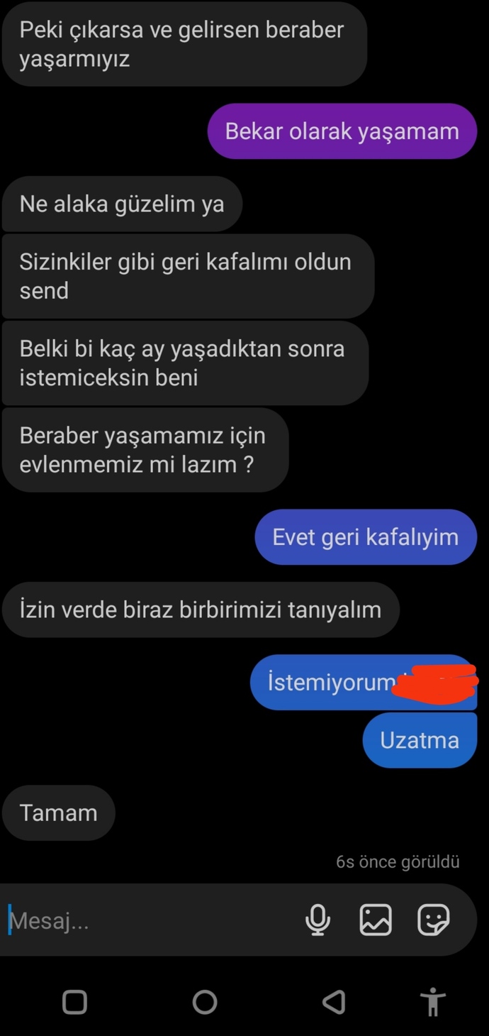 Sorun bende mi yoksa bu ve bunun gibiler de mi?