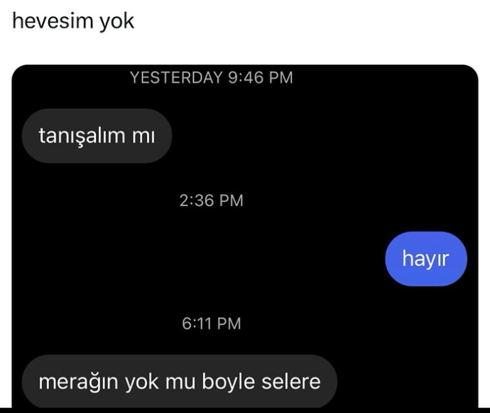 Yeni birini tanımaya hevesiniz var mı?