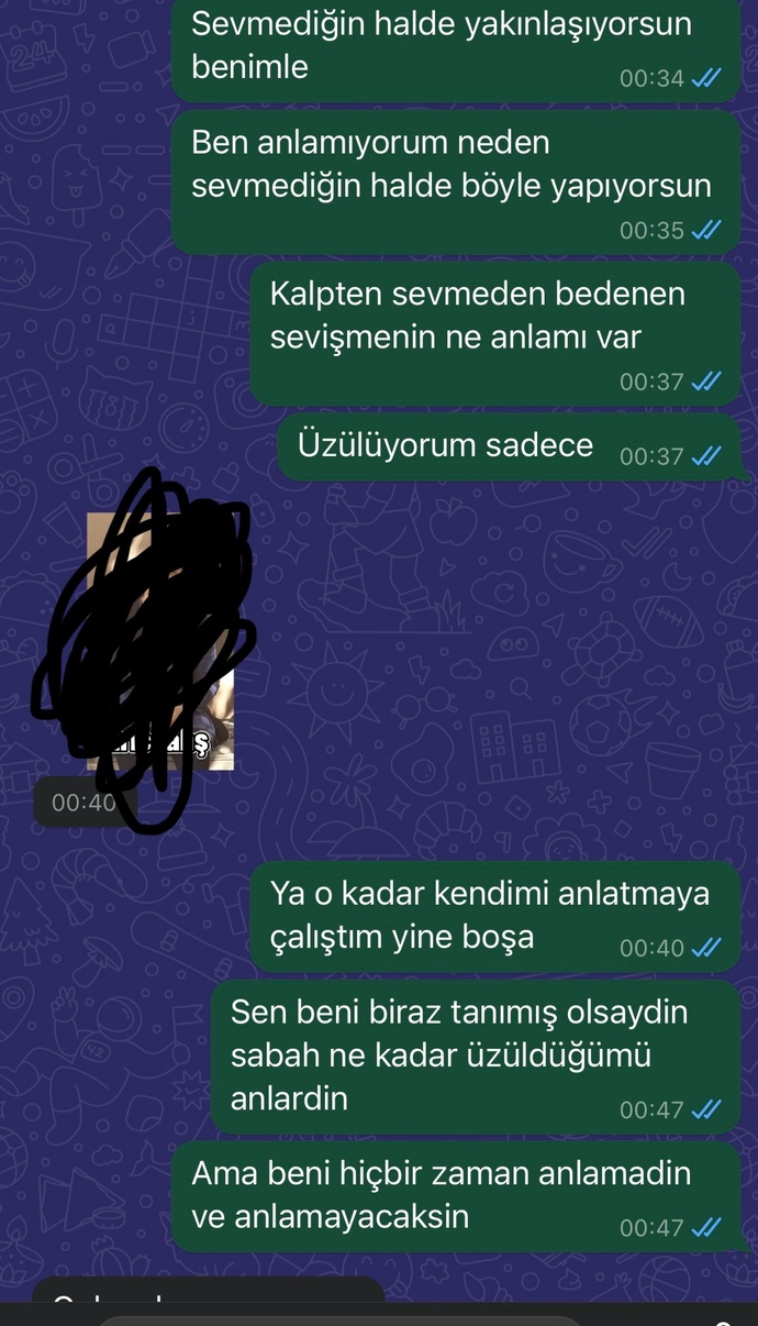 Eski sevgilim beni takmıyor?