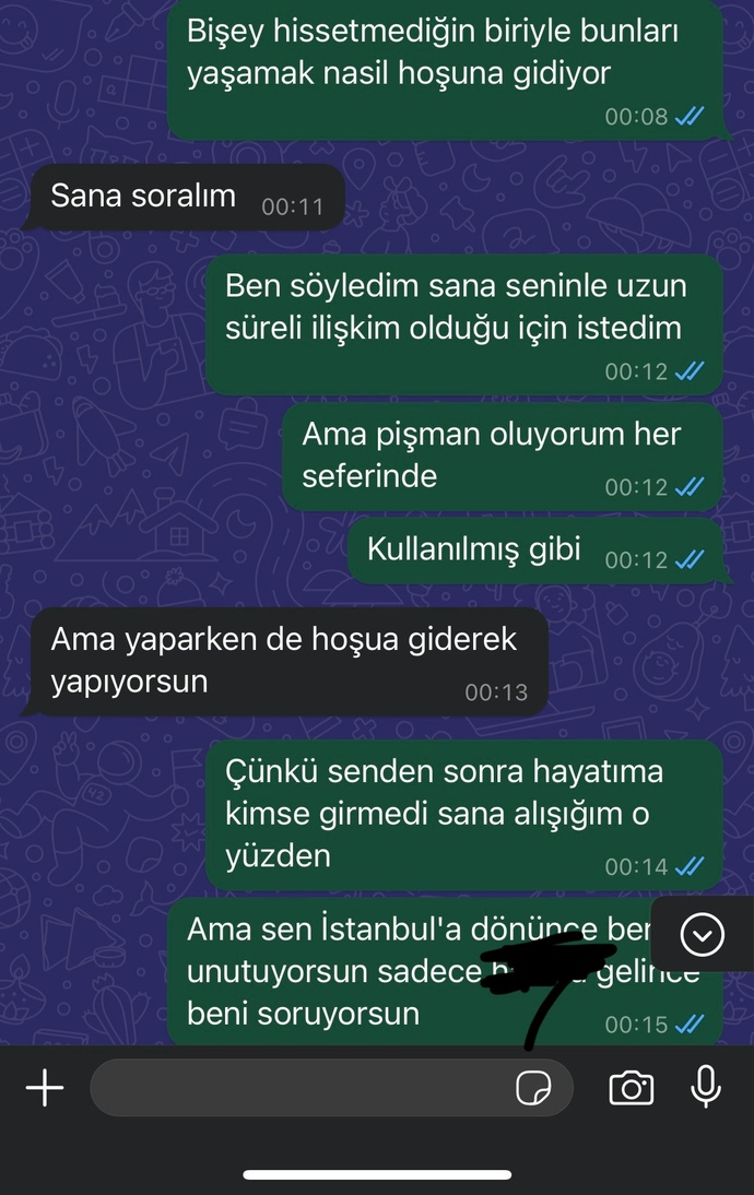Eski sevgilim beni takmıyor?