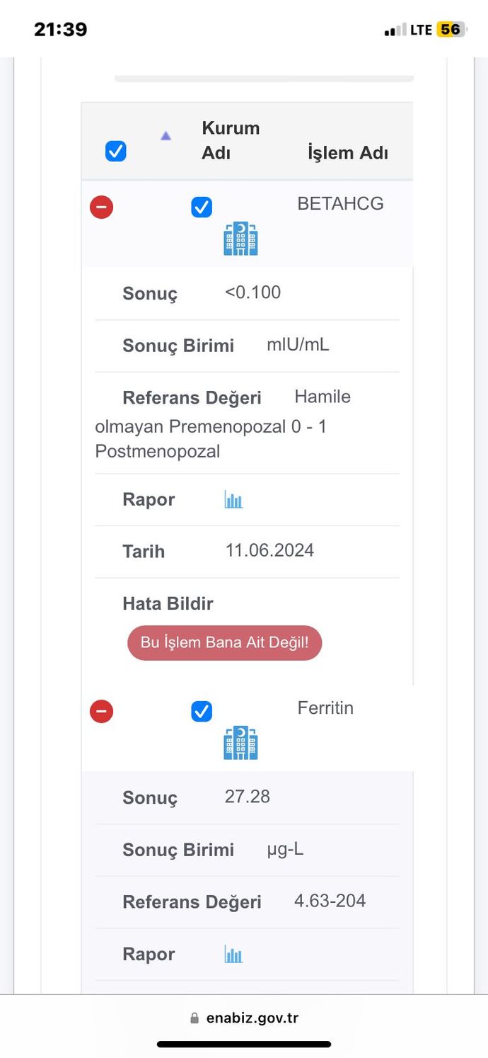Bu ne demek hamile mi?