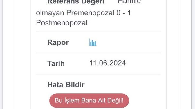 Bu ne demek hamile mi?