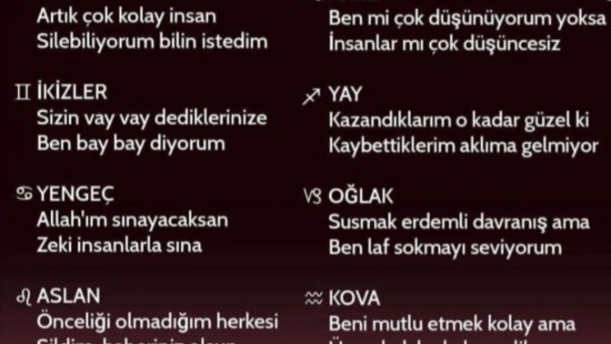 Burcunuzun bu haftaki ruh hali nedir?