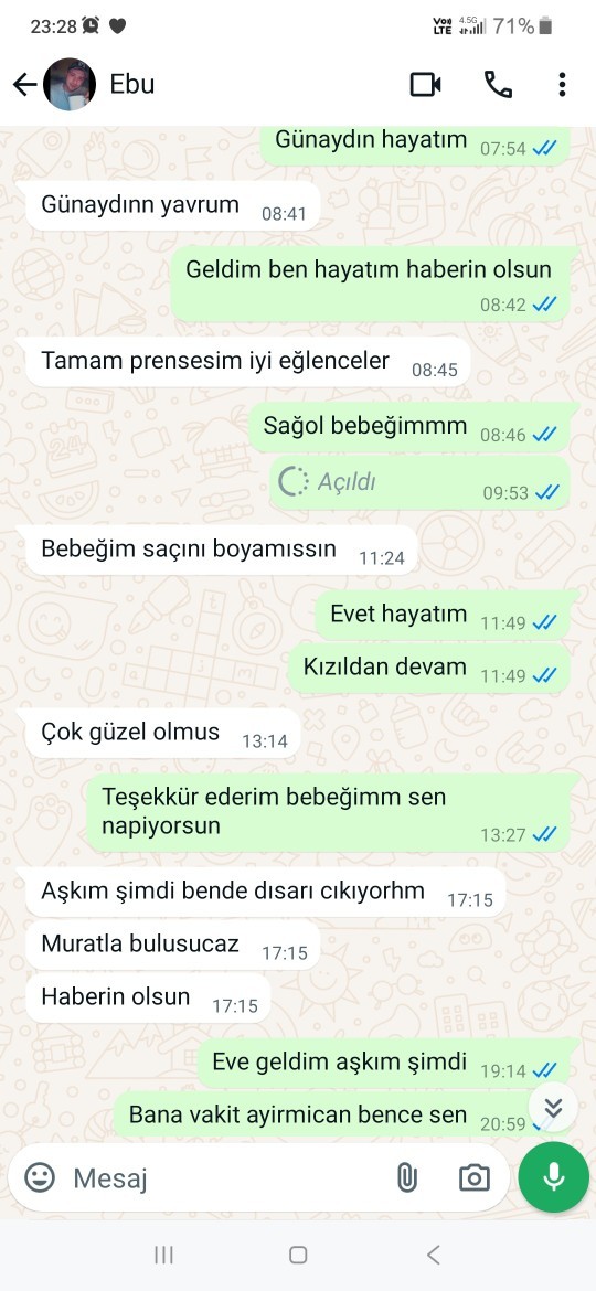 1 ay konuştuğum çocuk geç geç cevaplar veriyor neden?