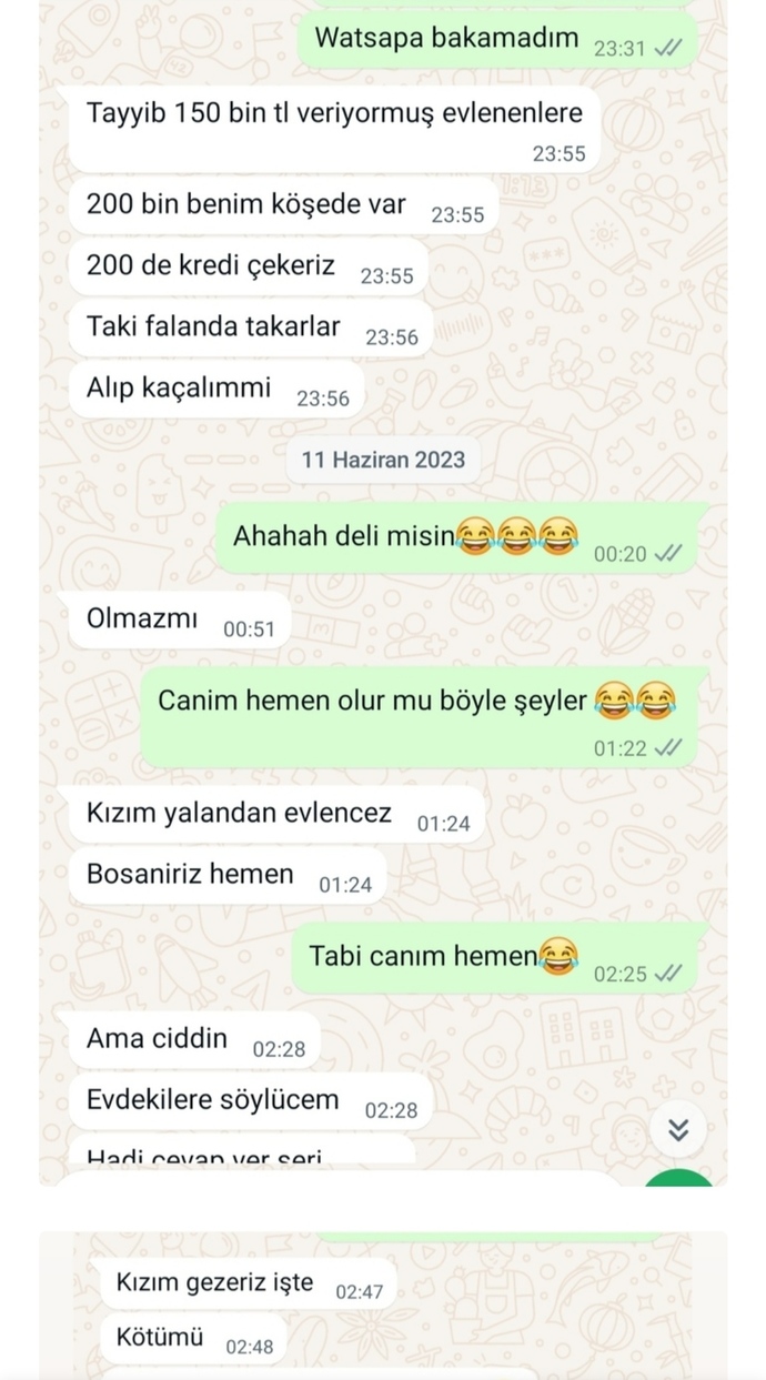 Arkadaşlar neden bir erkek böyle der sizce?