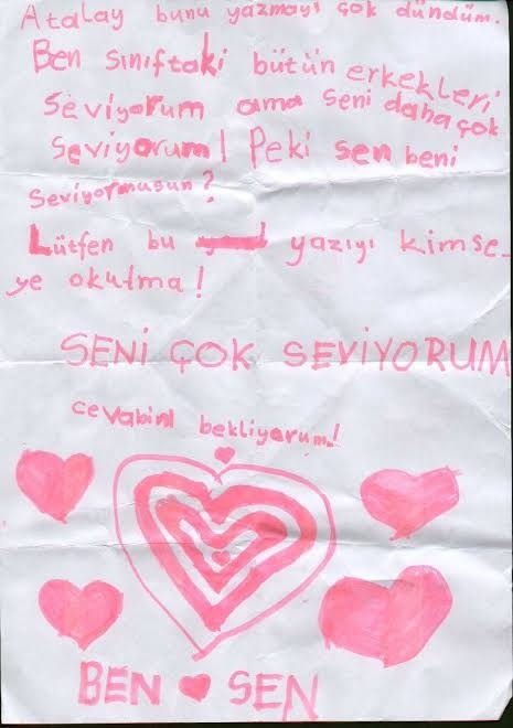 Hiç aşk mektubu aldınız mı?
